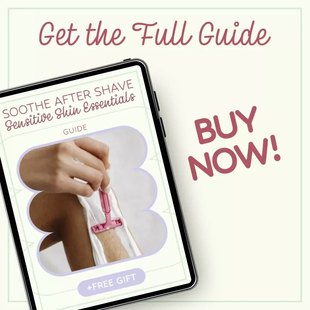 Soothe After Shave: Sensitive Skin Essentials – Post Shave Care for Sensitive Skin Guide, Razor Burn Relief eBook, Skincare Routine Checklist for Men & Women