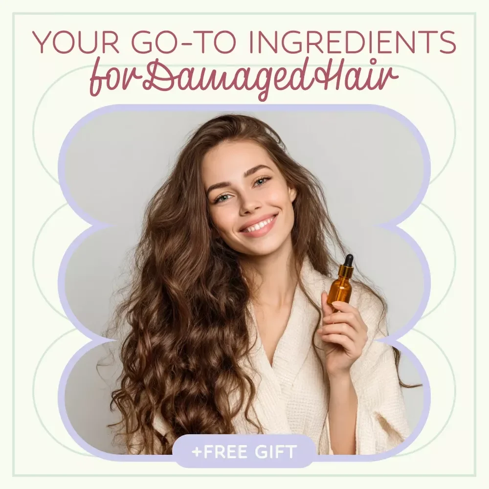 Your Go-To Ingredients for Dry, Damaged Hair – Ultimate Checklist of Ingredients for Dry Damaged Hair, Hair Repair Guide, Healthy Hair Care Digital Download