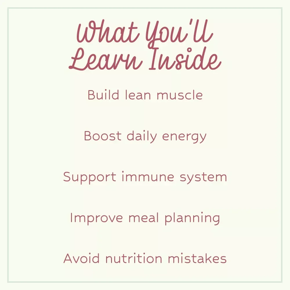 Power Up: How Protein Fuels Your Body – Complete Guide to What Protein Does for Body Health, Nutrition eBook, Fitness & Wellness Digital Download