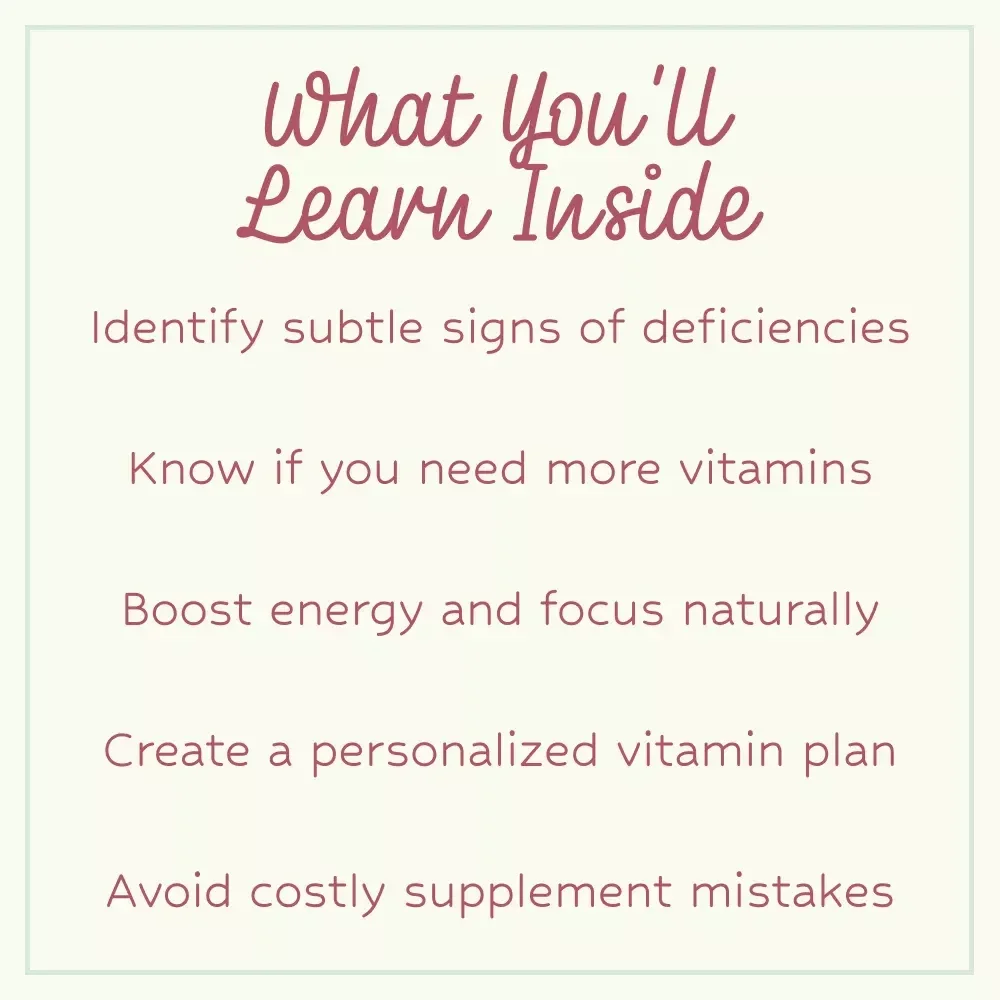 Vitamin Check: How to Know If You’re Missing Key Nutrients – The Ultimate Guide on How to Know If You Need More Vitamins