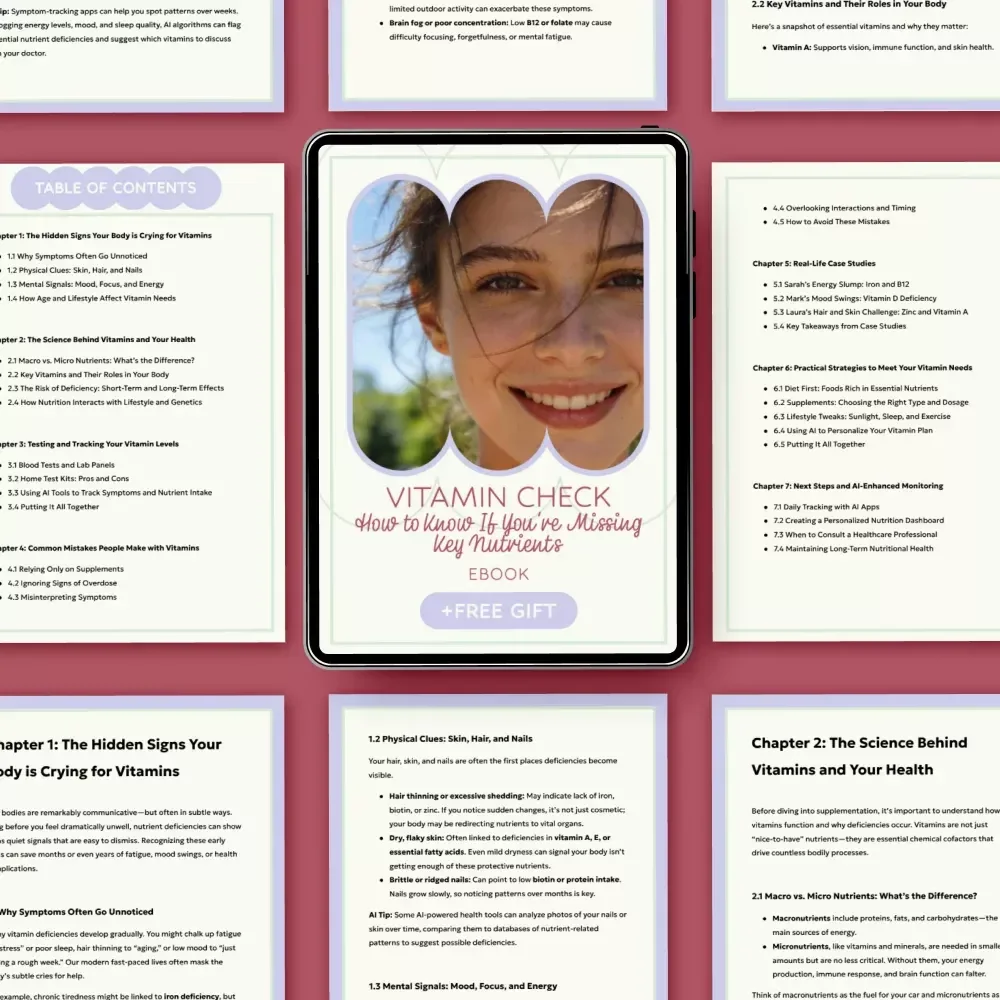 Vitamin Check: How to Know If You’re Missing Key Nutrients – The Ultimate Guide on How to Know If You Need More Vitamins