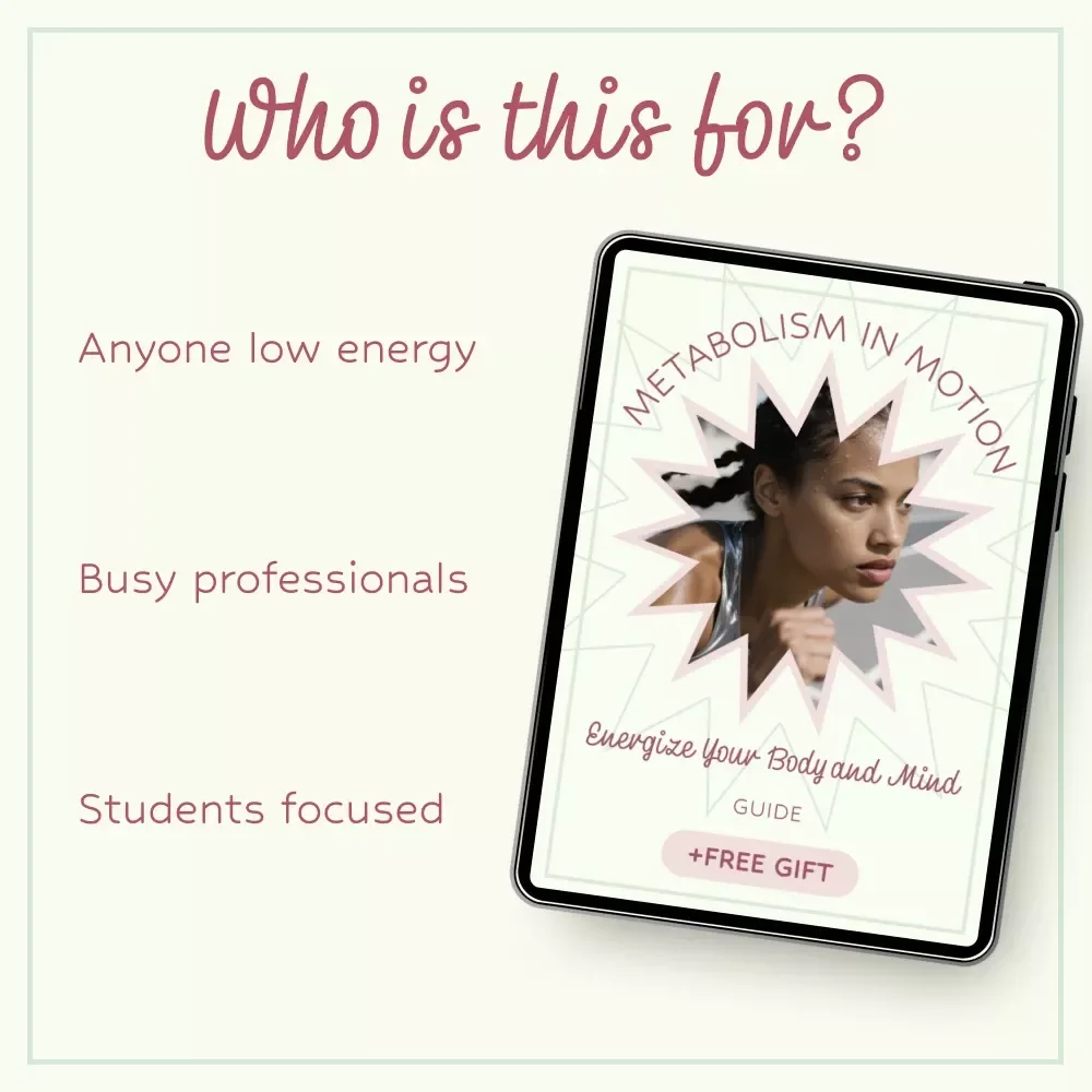 Metabolism in Motion: Energize Your Body and Mind – Complete Guide on how metabolism affect energy, Boost Energy Naturally, Wellness eBook Download