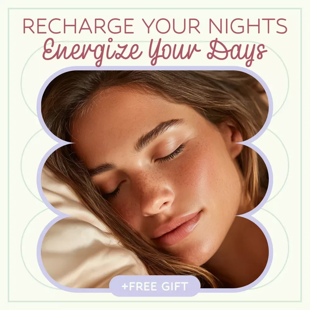 Recharge Your Nights, Energize Your Days – Restless Sleep Guide, What Causes Restless Sleep eBook, Sleep Improvement Checklist, Better Sleep Planner