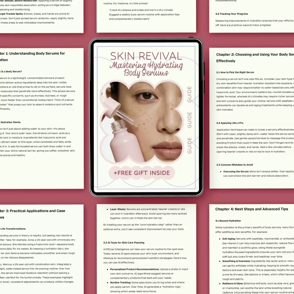 Skin Revival: Mastering Hydrating Body Serums – Ultimate Guide to Choosing the Perfect Body Serum for Hydration, Skincare Routine, Glow-Boosting Tips & Expert Techniques