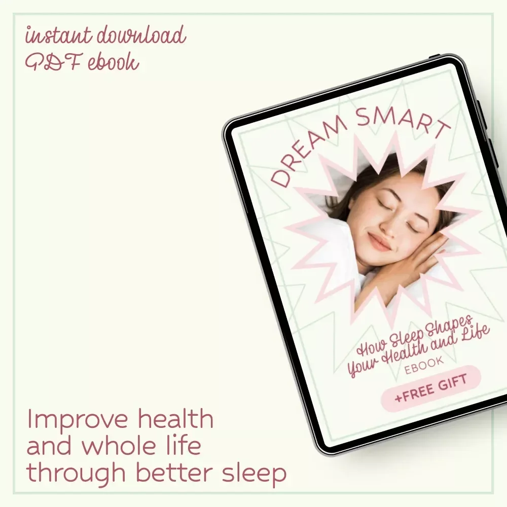 Dream Smart: How Sleep Shapes Your Health and Life | How Sleep Quality Impacts Health Guide | Sleep Optimization eBook, Better Sleep Habits, Wellness Digital Download