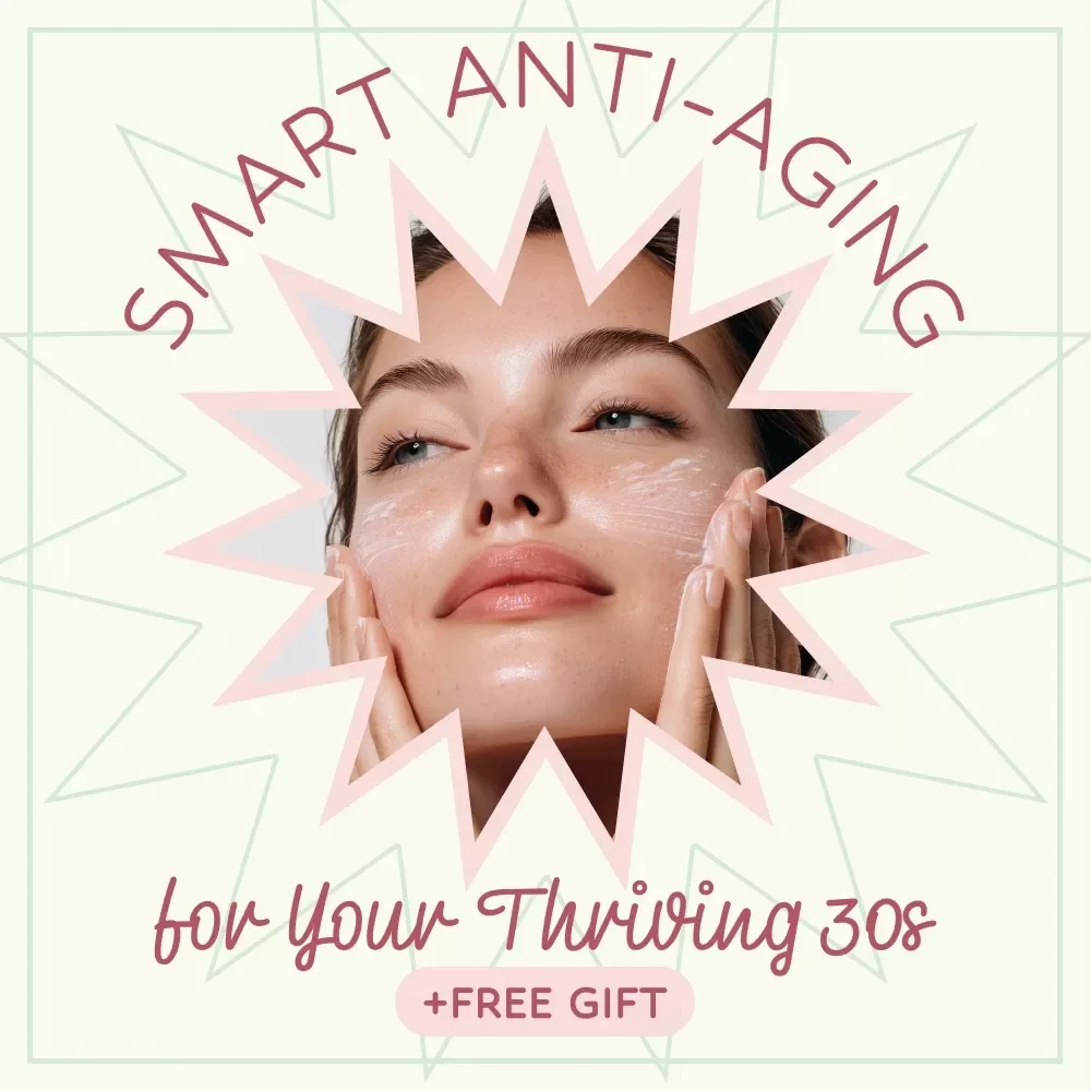 Smart Anti-Aging for Your Thriving 30s | Ultimate Anti Aging Routine for 30s eBook, Skincare Guide, Healthy Skin Plan