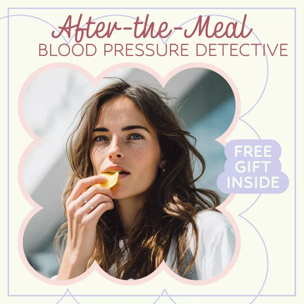 After-the-Meal Blood Pressure Detective Checklist | what affects blood pressure after meals Tracker | Printable Health Log | Post-Meal BP Monitoring Guide