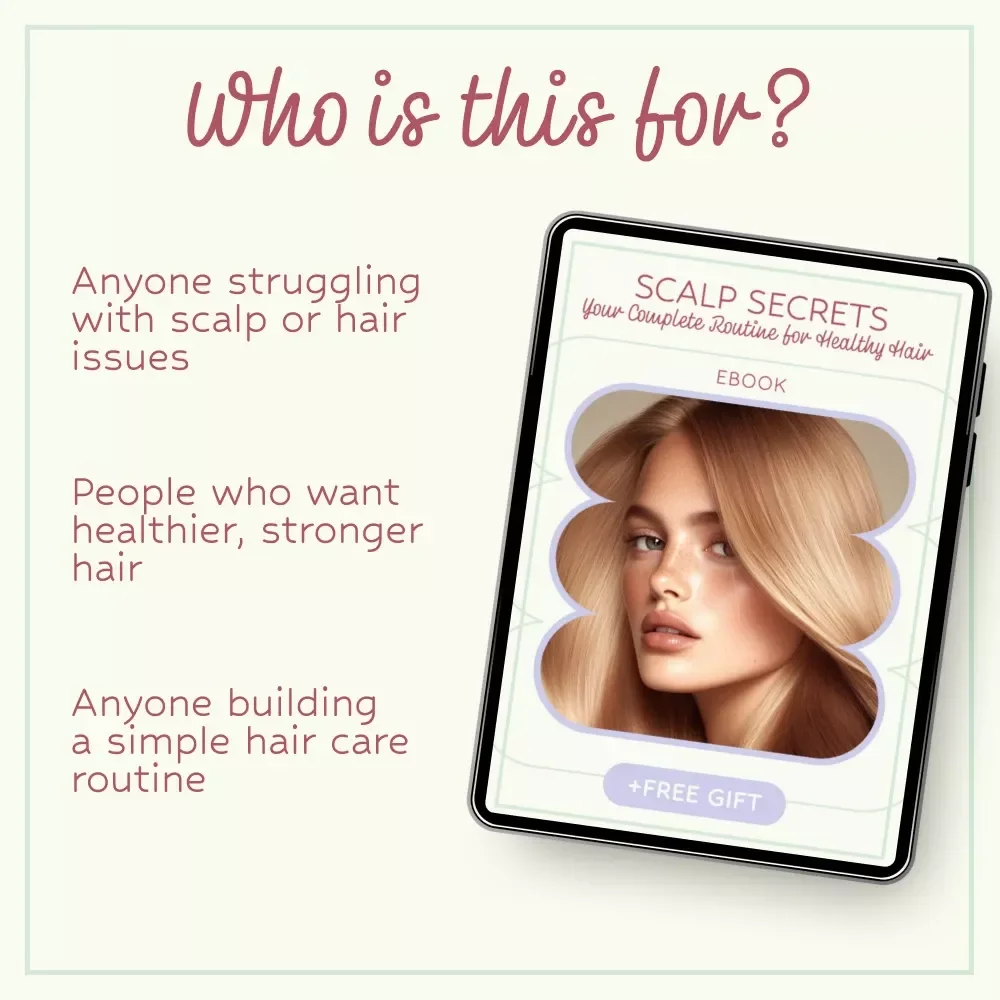 Scalp Secrets: Your Complete Routine for Healthy Hair – Ultimate scalp health routine eBook, Hair Growth Guide, Scalp Care, Digital Download