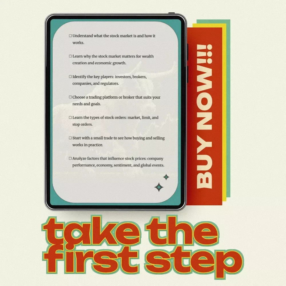 Stock Market Starter Checklist – Easy Guide to How Stock Market Works for Beginners
