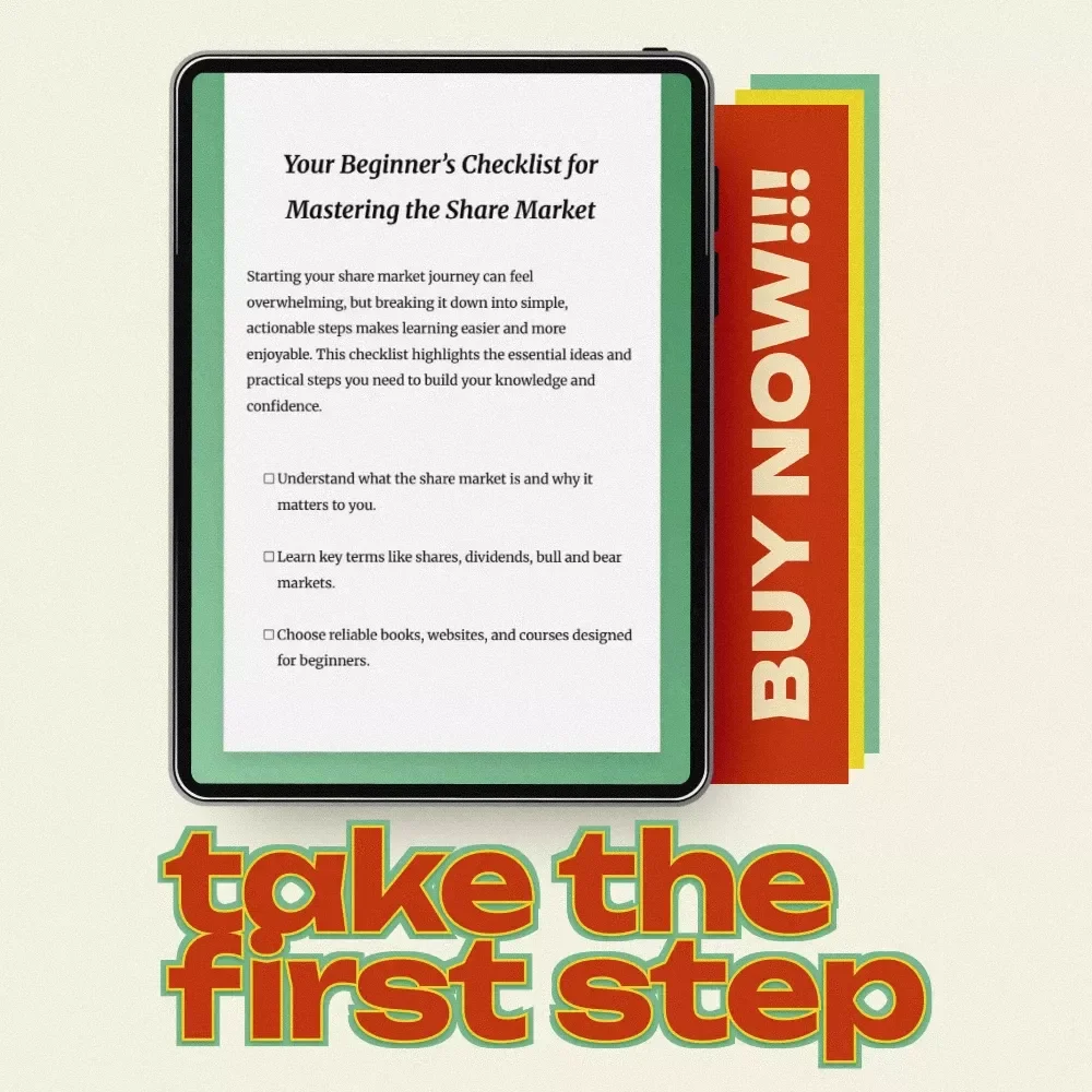 Your Beginner’s Checklist for Mastering the Share Market: A Simple Guide to Get You Started