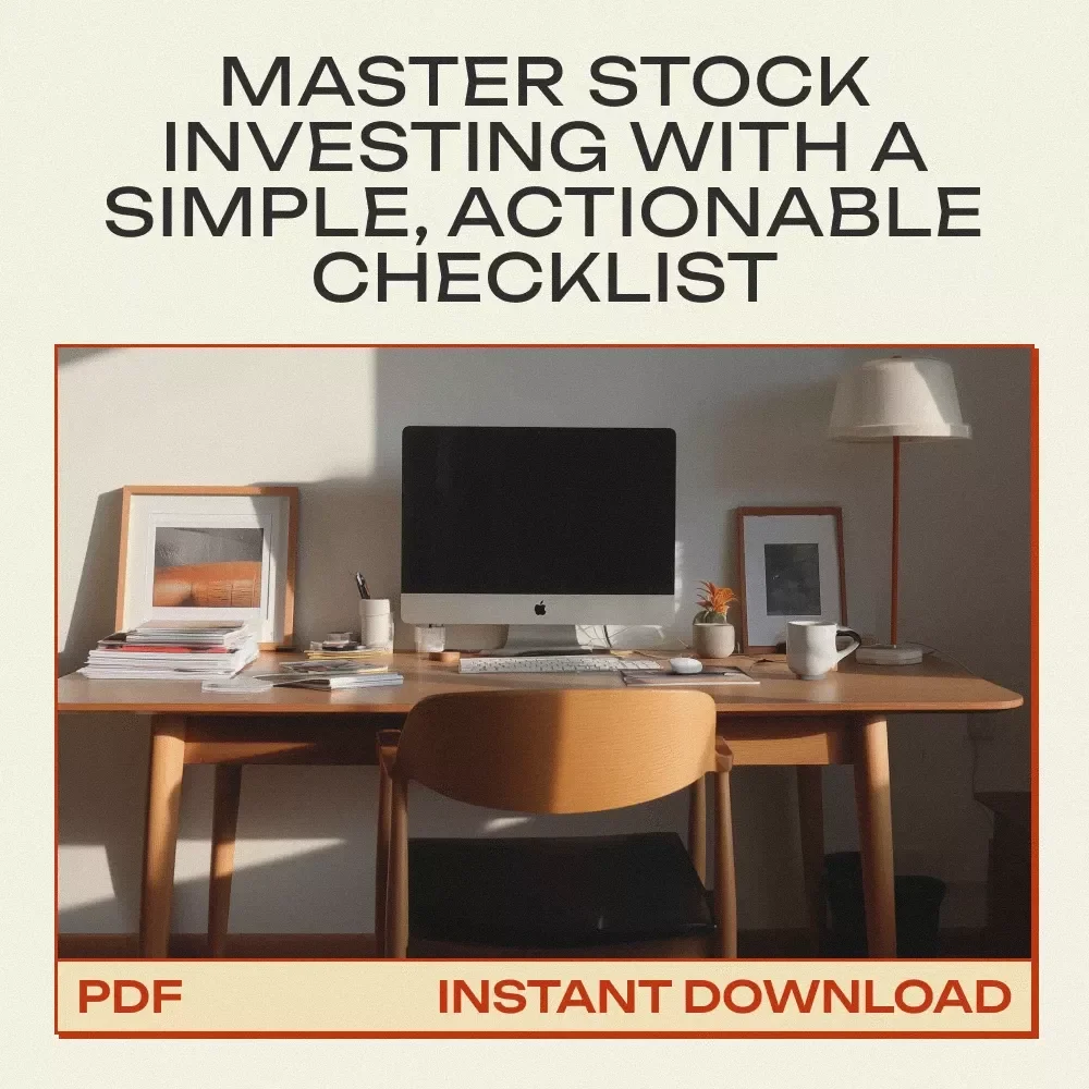 Stock Market Success Checklist - Your Step-by-Step Guide to Smart Investing