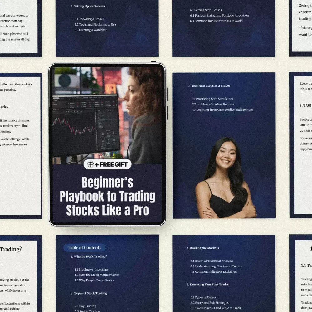 Beginner’s Playbook to Trading Stocks Like a Pro: The Ultimate Guide to Trading Stocks for Newbies