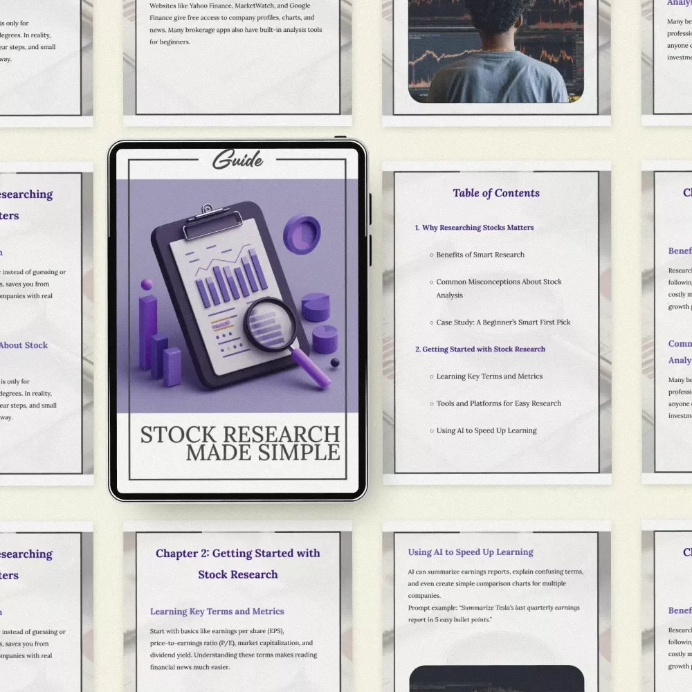 Stock Research Made Simple: The Ultimate Guide on How to Research Stocks Like a Pro