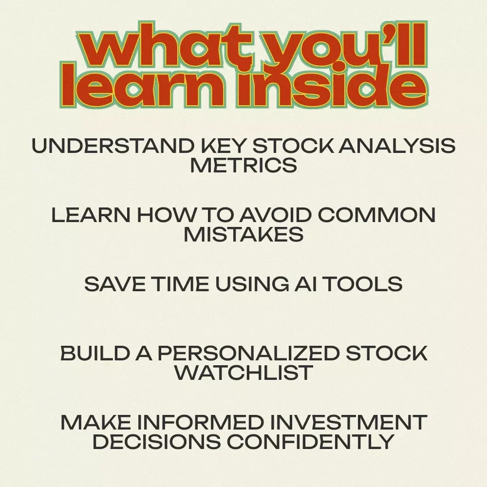Stock Research Made Simple: The Ultimate Guide on How to Research Stocks Like a Pro