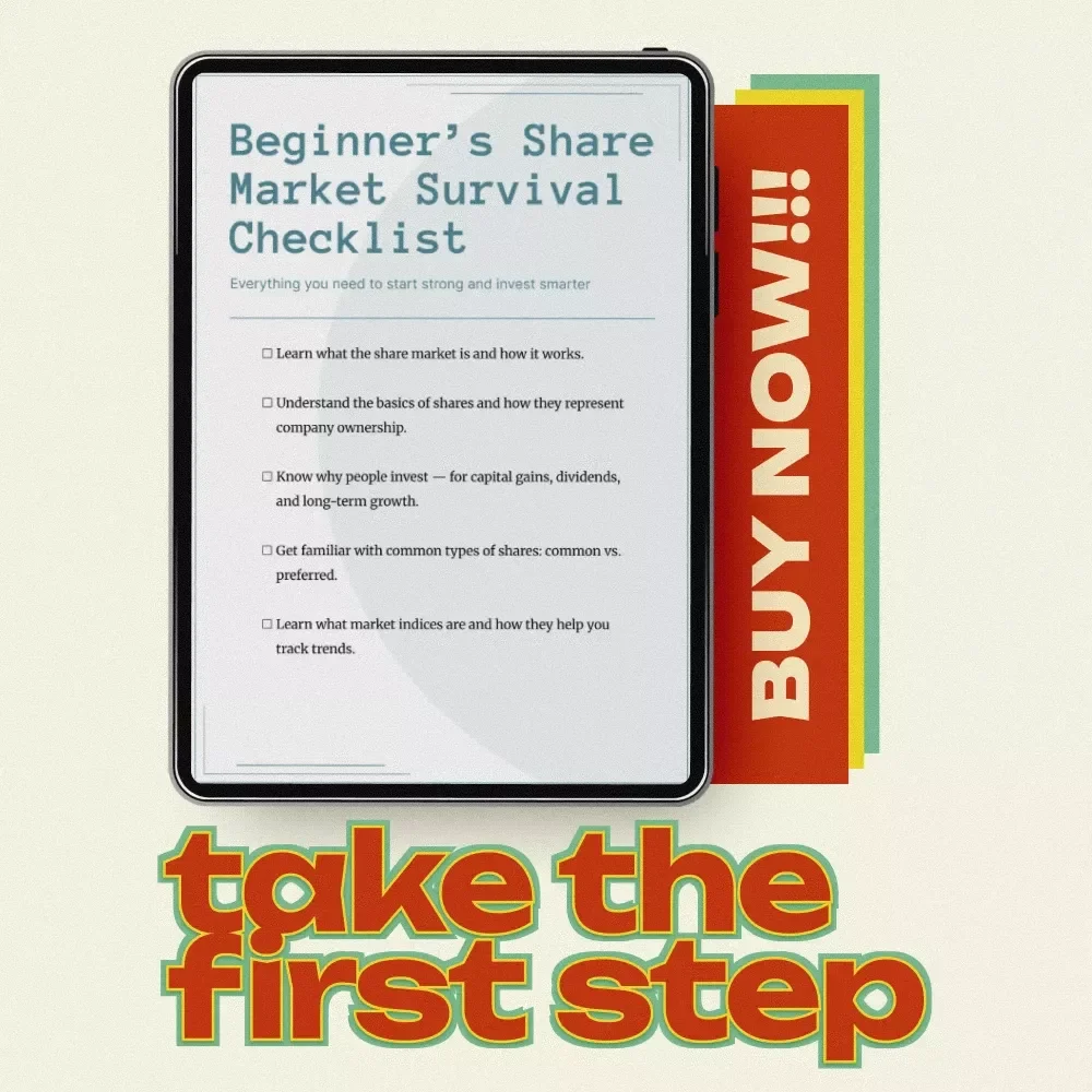 Beginner’s Share Market Survival Checklist - A Simple Guide to Navigating Share Market Basics for Beginners