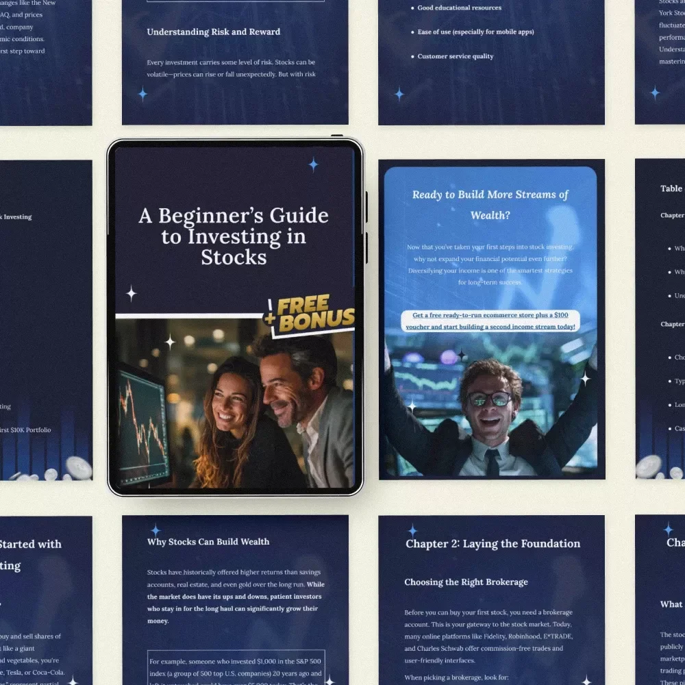 A Beginner’s Guide to Investing in Stocks: How to Earn Money Investing in Stocks with Easy-to-Follow Tips