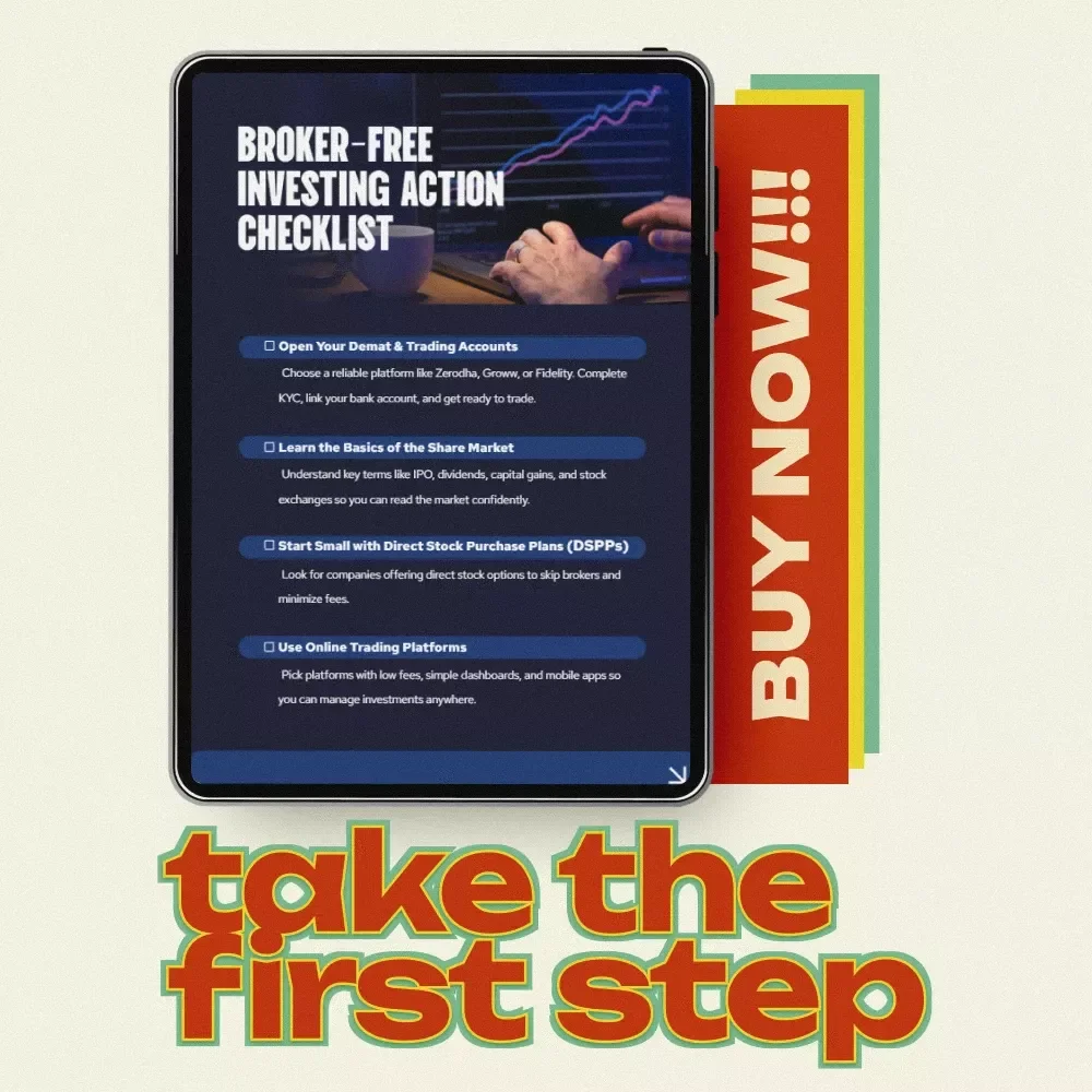 Broker-Free Investing Action Checklist: How to Invest in the Share Market Without a Broker