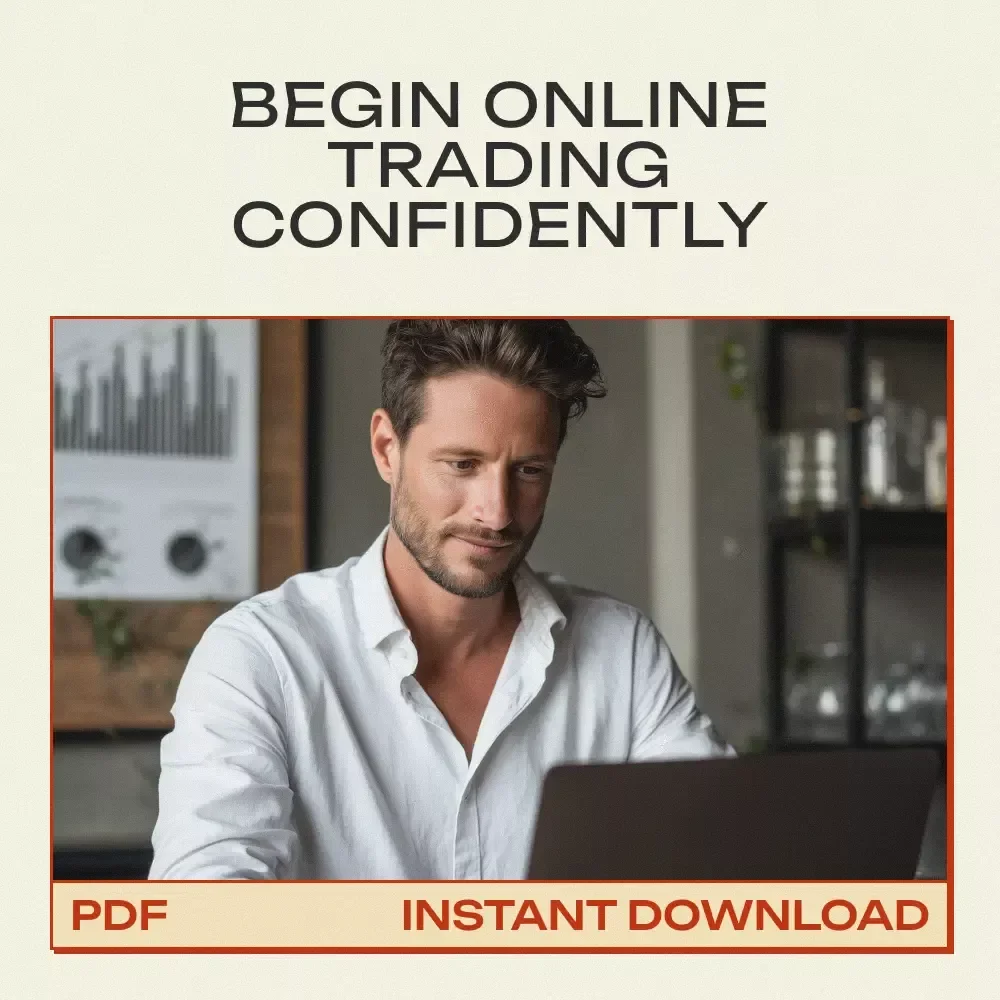 Online Trading for Beginners – Complete Step-by-Step Guide to Online Trading for Beginners | Digital Download eBook & Starter Checklist