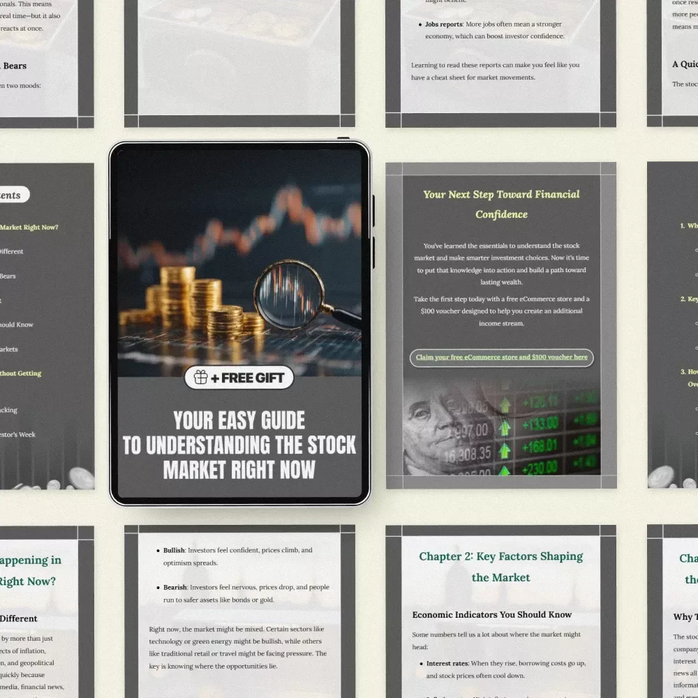 Your Easy Guide to Understanding the Stock Market Right Now: A Beginner’s eBook to Navigate Today’s Markets