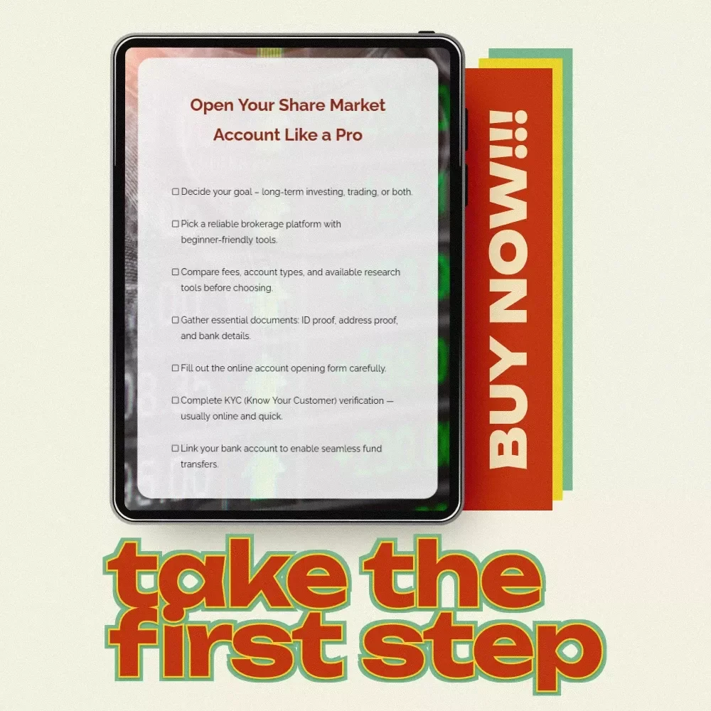 Open Your Share Market Account Like a Pro - The Ultimate Checklist for Beginners