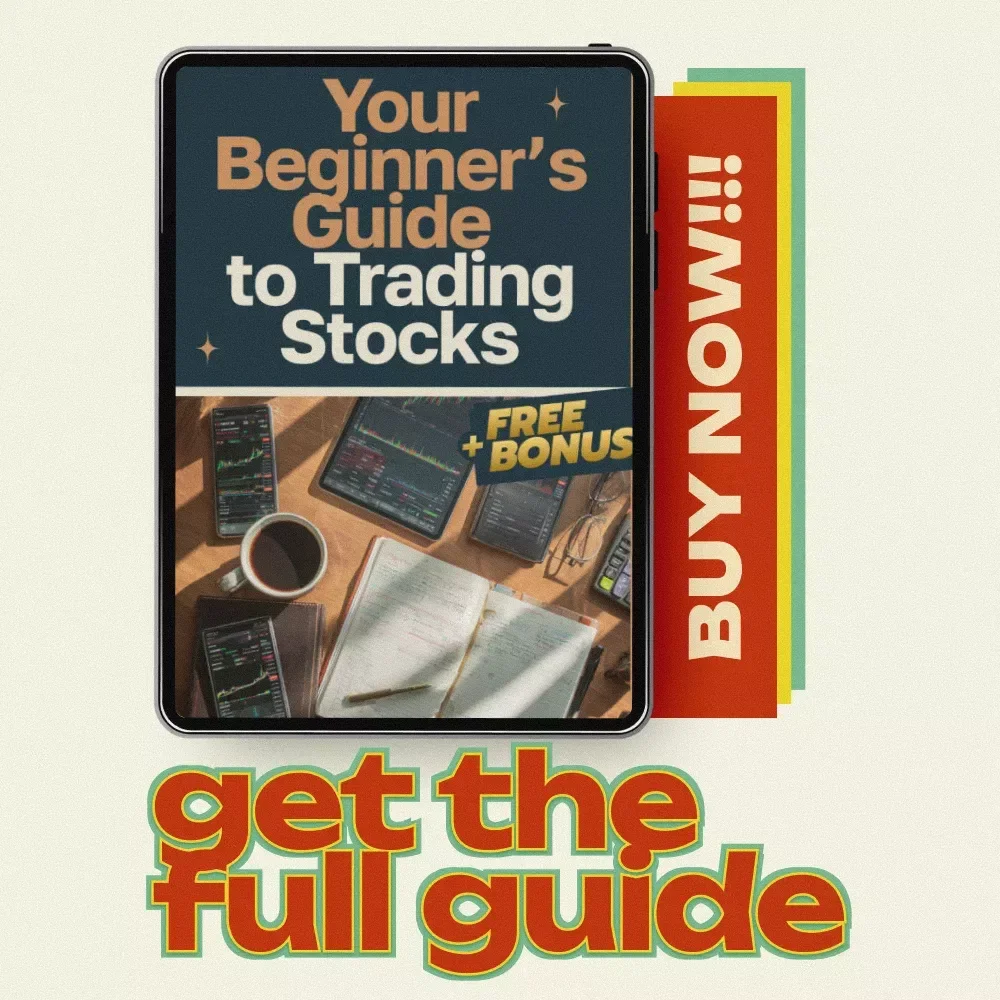 Your Beginner’s Guide to Trading Stocks | Learn How to Trade Stocks Digital Guide for Beginners, Stock Market Basics, Trading Strategy eBook, Instant Download