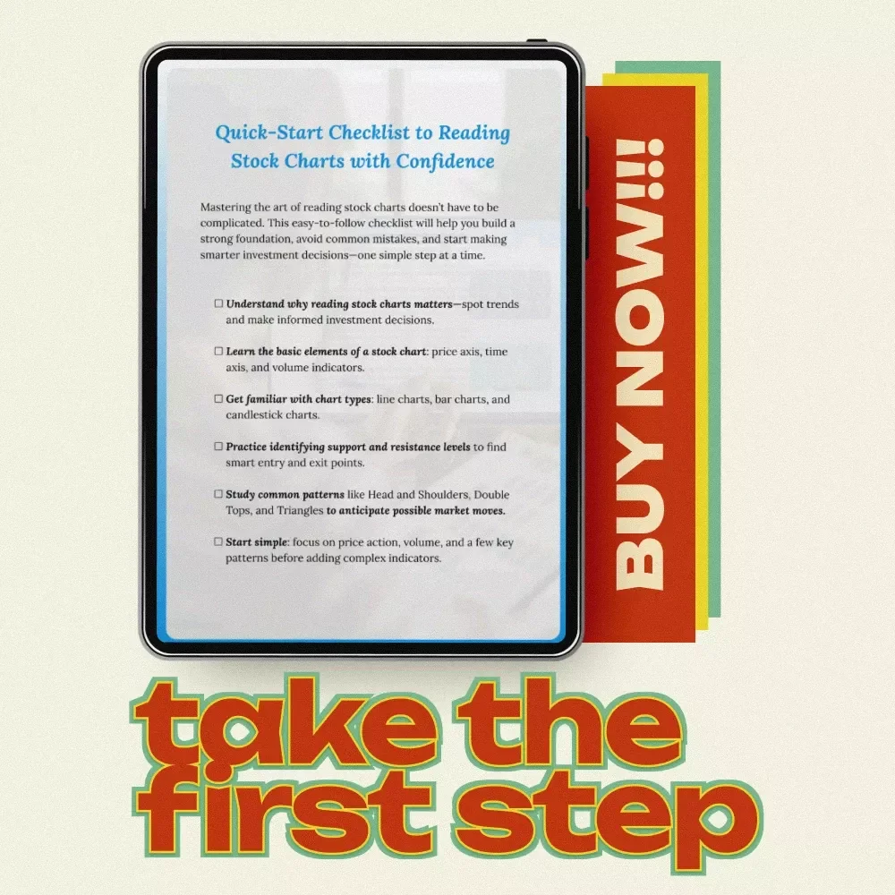 Quick-Start Checklist to Reading Stock Charts with Confidence – Beginner-Friendly Guide to Learn How to Read Stock Charts & Build Smarter Investing Skills