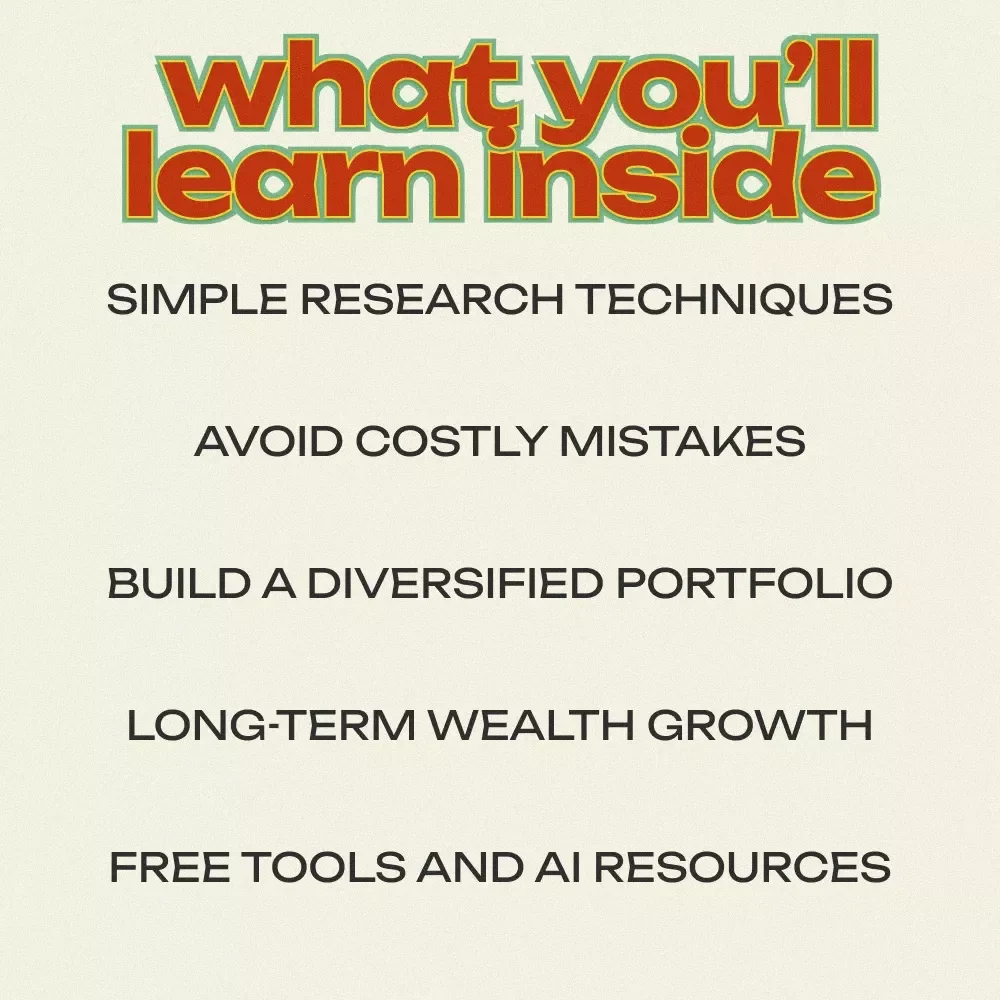Beginner-Friendly Stock Investing Checklist – How to Know What Stocks to Invest In