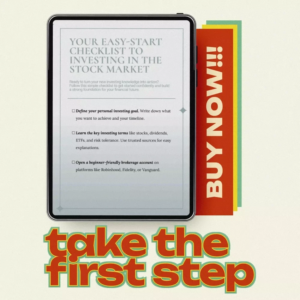 Your Easy-Start Checklist to Investing in the Stock Market – Beginner Guide Answering “how do i invest money in the stock market” Step-by-Step Digital Download