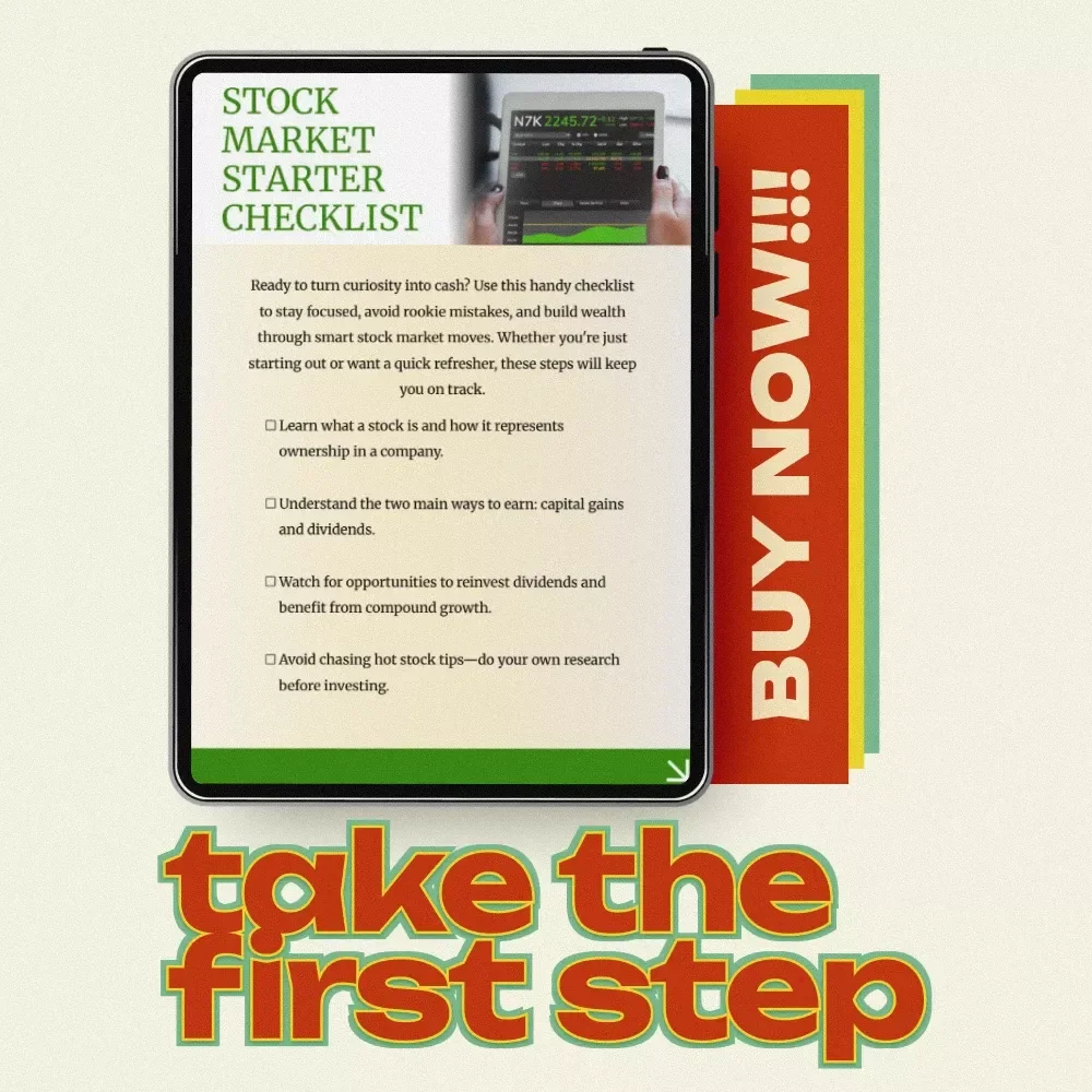 Stock Market Starter Checklist - Your Essential Guide to Earning Money from Stocks