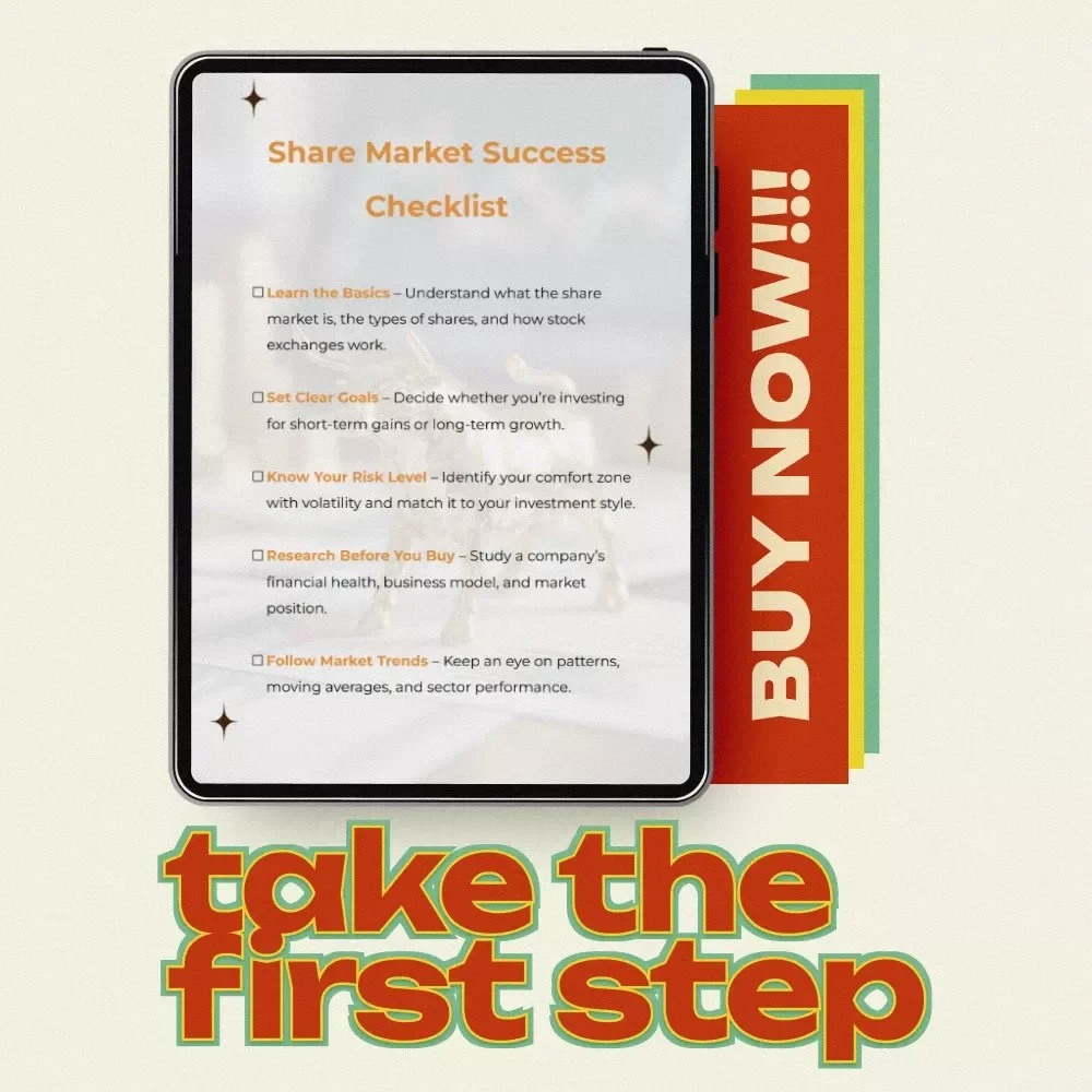 Share Market Success Checklist - A Step-by-Step Guide to Investing in the Share Market
