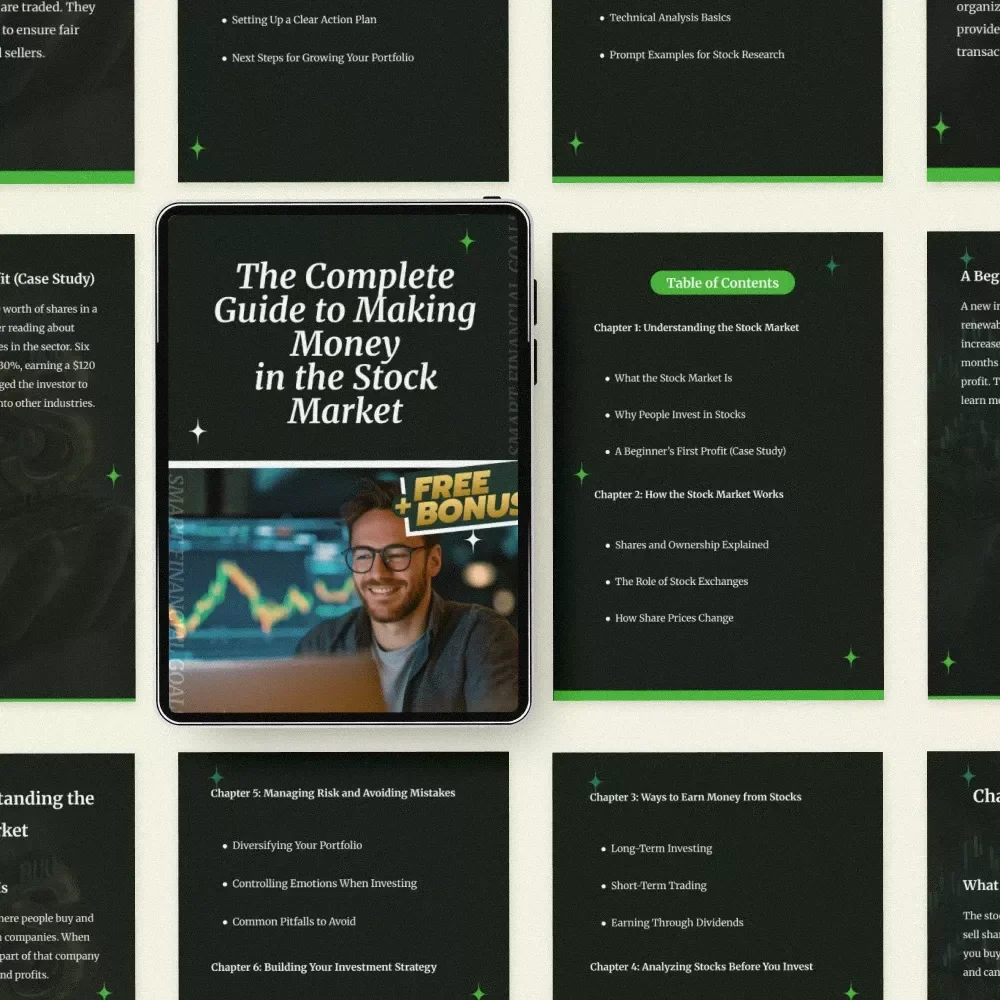 The Complete Guide to Making Money in the Stock Market: A Beginner’s eBook for Smart Investing and Growing Your Portfolio