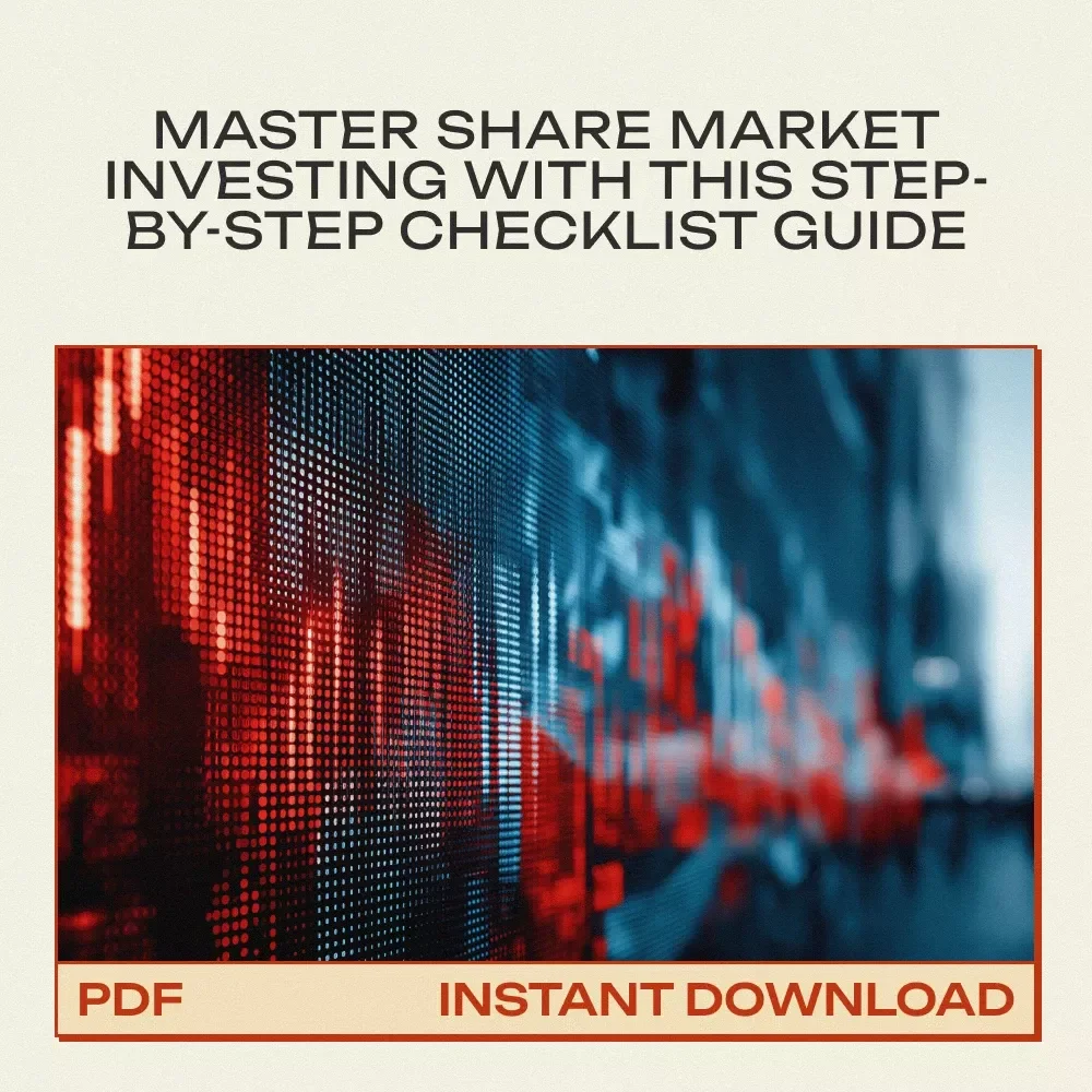 Share Market Success Checklist – A Step-by-Step Guide to Master the Stock Market and Maximize Profits