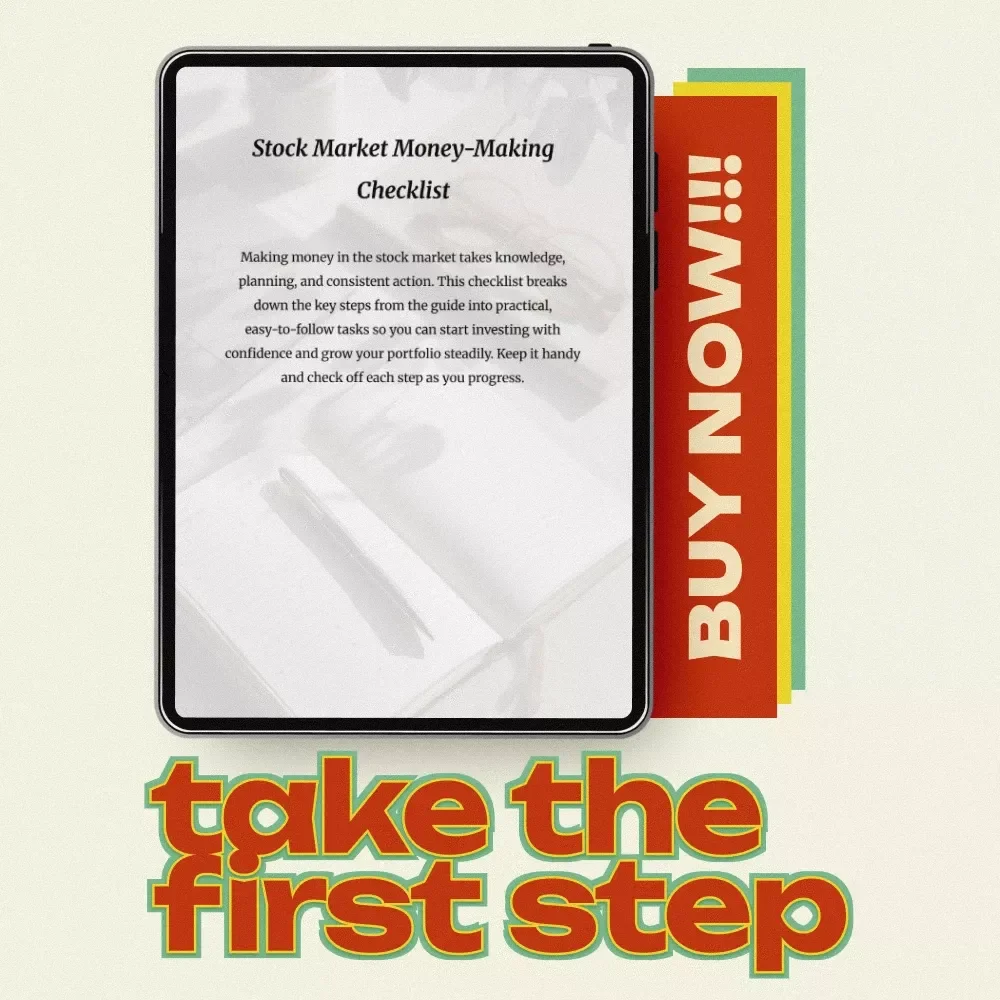 Stock Market Money-Making Checklist - Your Step-by-Step Guide to Successful Investing