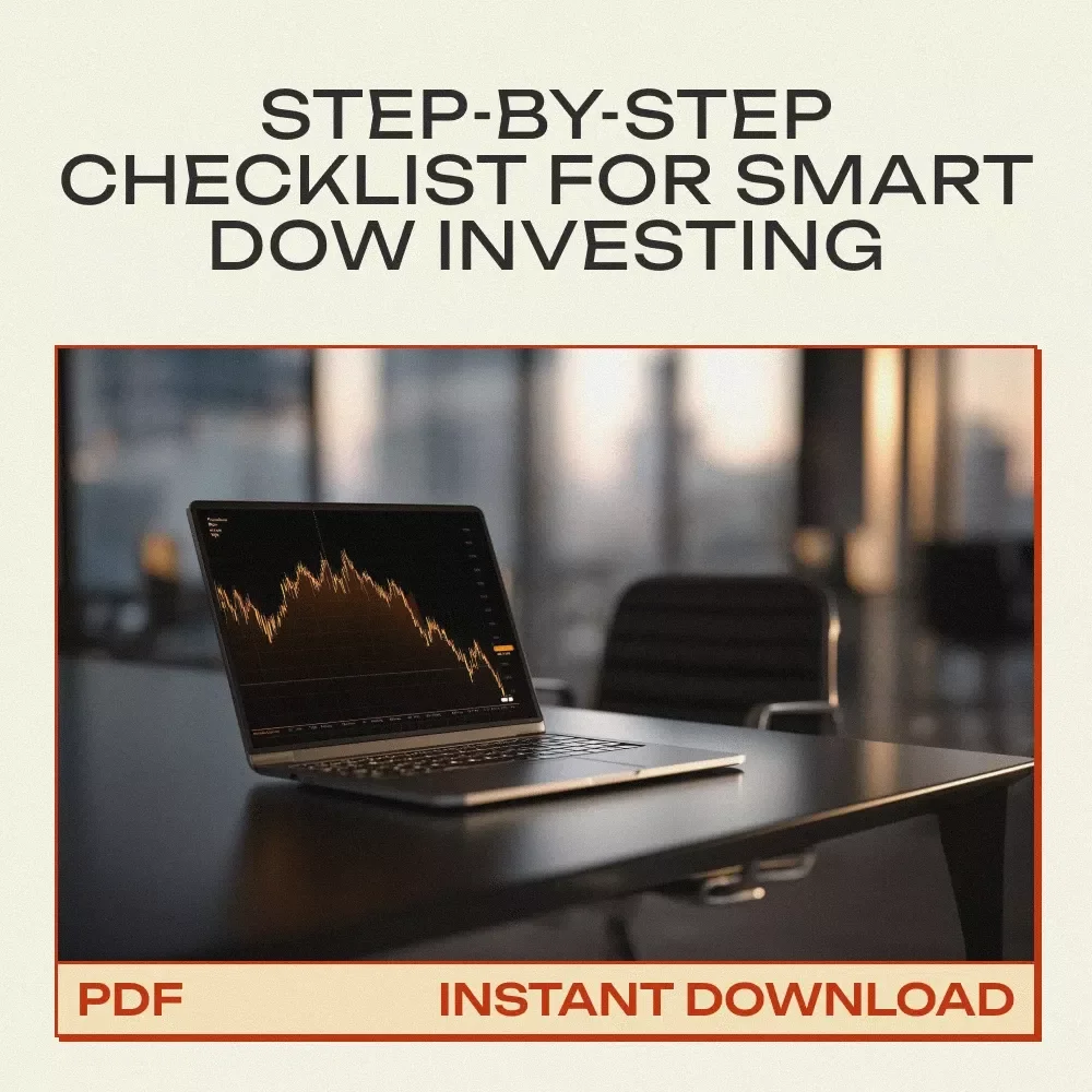 Your Ultimate Dow Jones Buying Checklist – Beginner-Friendly Guide on how to buy dow jones, Step-by-Step Investing Planner & Stock Market Digital Download
