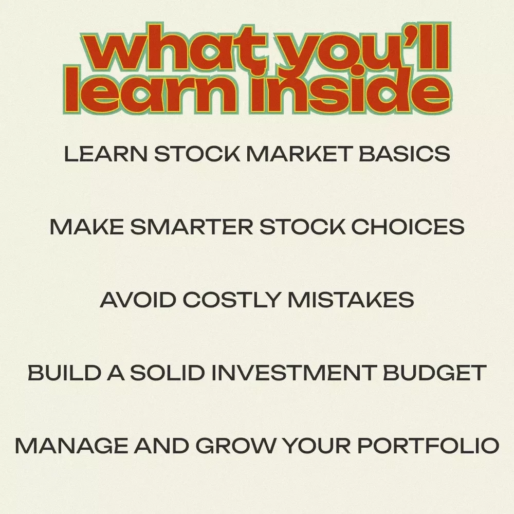 Your First Steps into Stock Investing: A Complete Beginner's Guide to Stocks, Stock Market Basics, and Smart Investing Tips