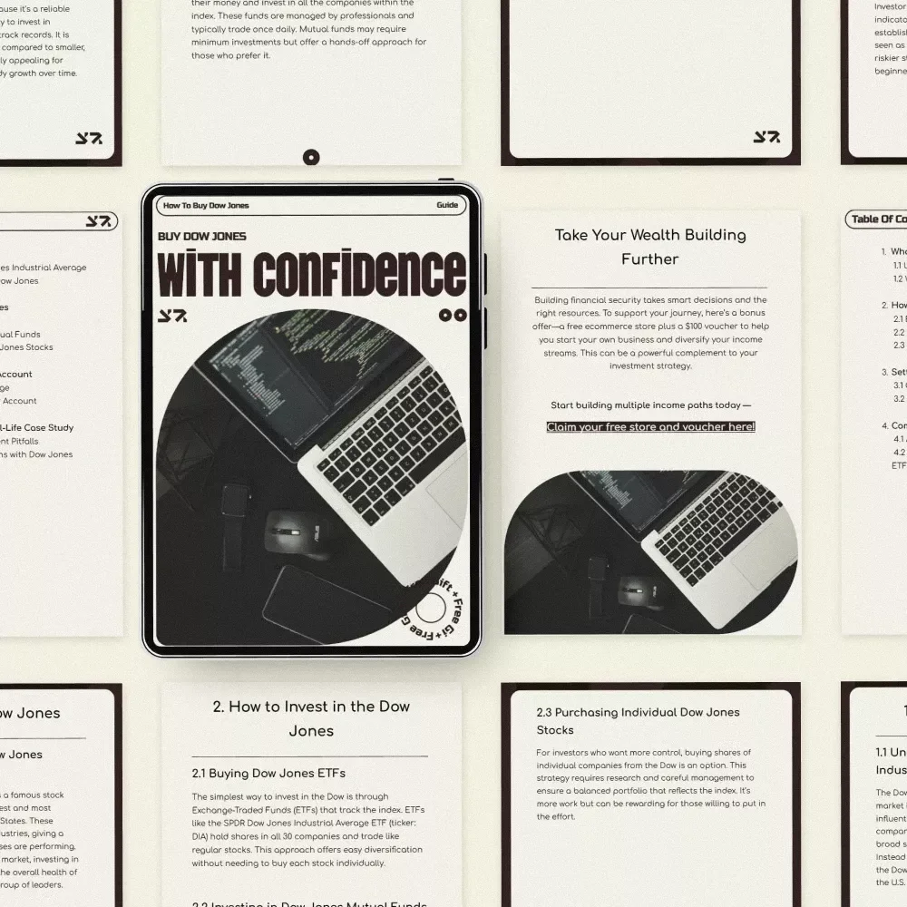 Buy Dow Jones with Confidence: Complete Guide on how to buy dow jones for Beginners & Smart Investors