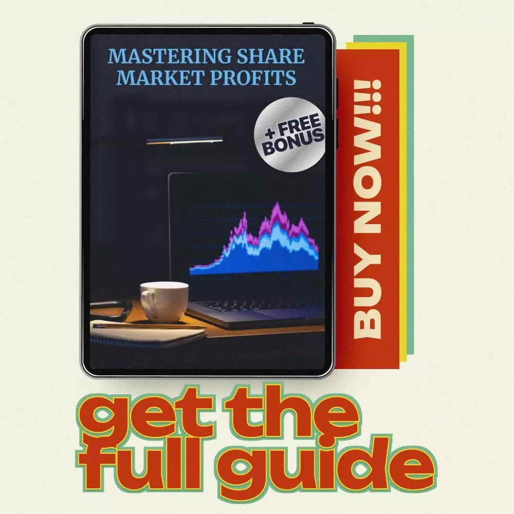 Mastering Share Market Profits: A Beginner’s Guide to Earning from Stocks, Dividends & More | Digital Download eBook