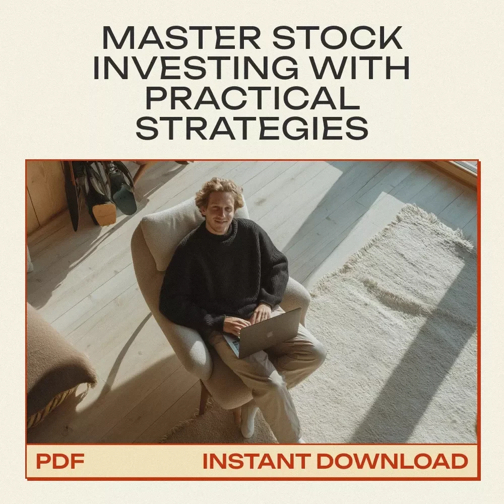Mastering Share Market Profits: A Beginner’s Guide to Earning from Stocks, Dividends & More | Digital Download eBook