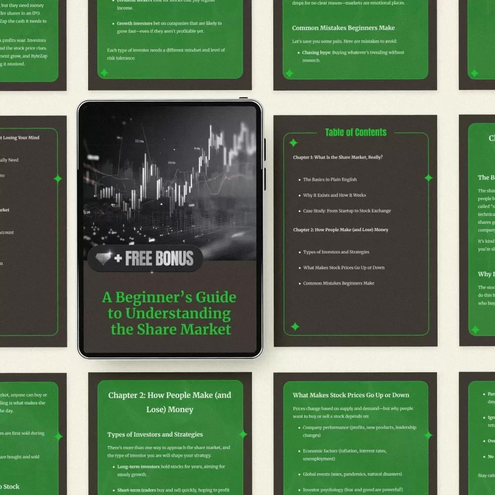 A Beginner’s Guide to Understanding the Share Market: A Simple Approach to Grasping the Basics of Stock Trading