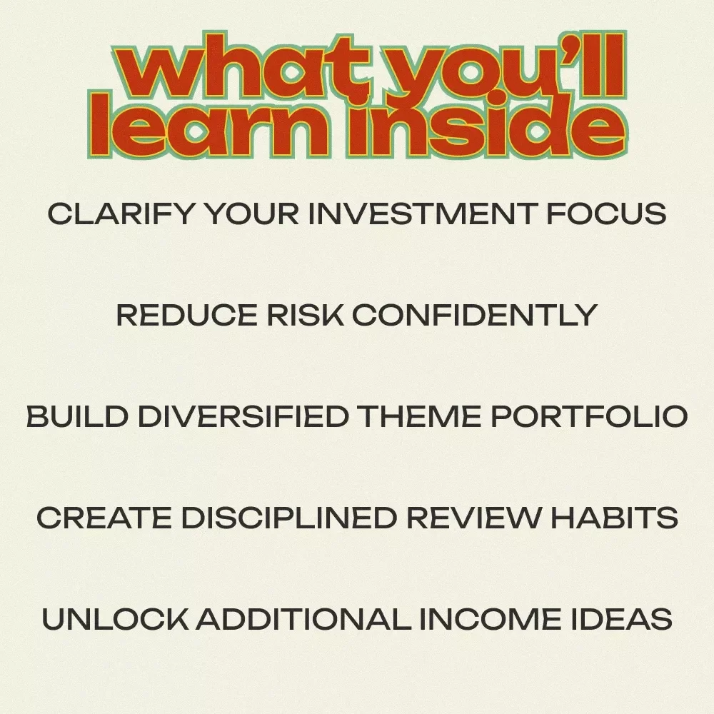 Your Quick-Start Checklist to Investing with Purpose – Building a Thematic Stock Portfolio Planner for Intentional, Long-Term Investors
