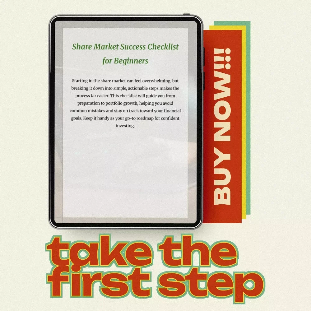 Share Market Success Checklist for Beginners: A Step-by-Step Guide to Confident Investing