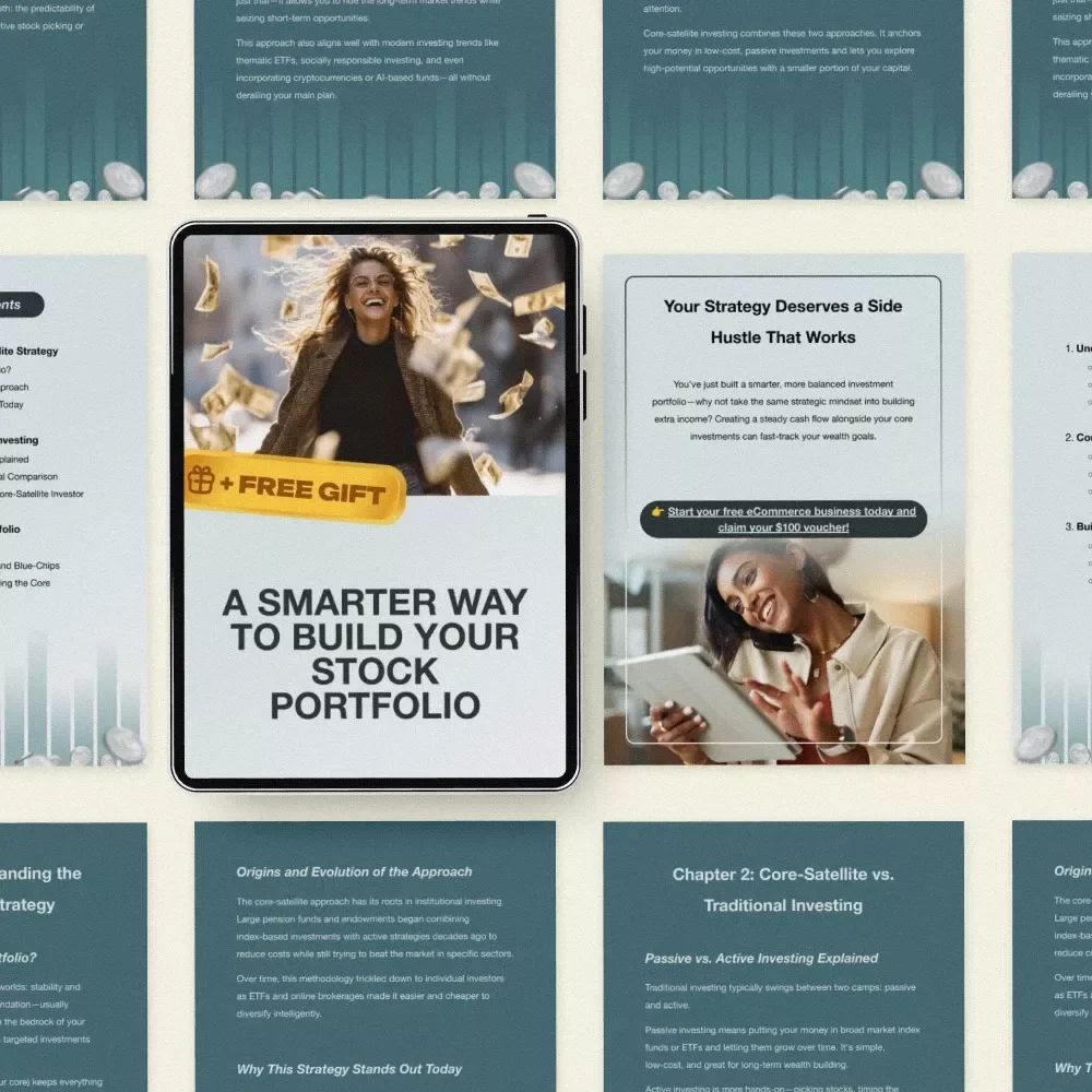 A Smarter Way to Build Your Stock Portfolio – Core-Satellite Portfolio for Stock Investors eBook Guide to Diversified & Strategic Investing