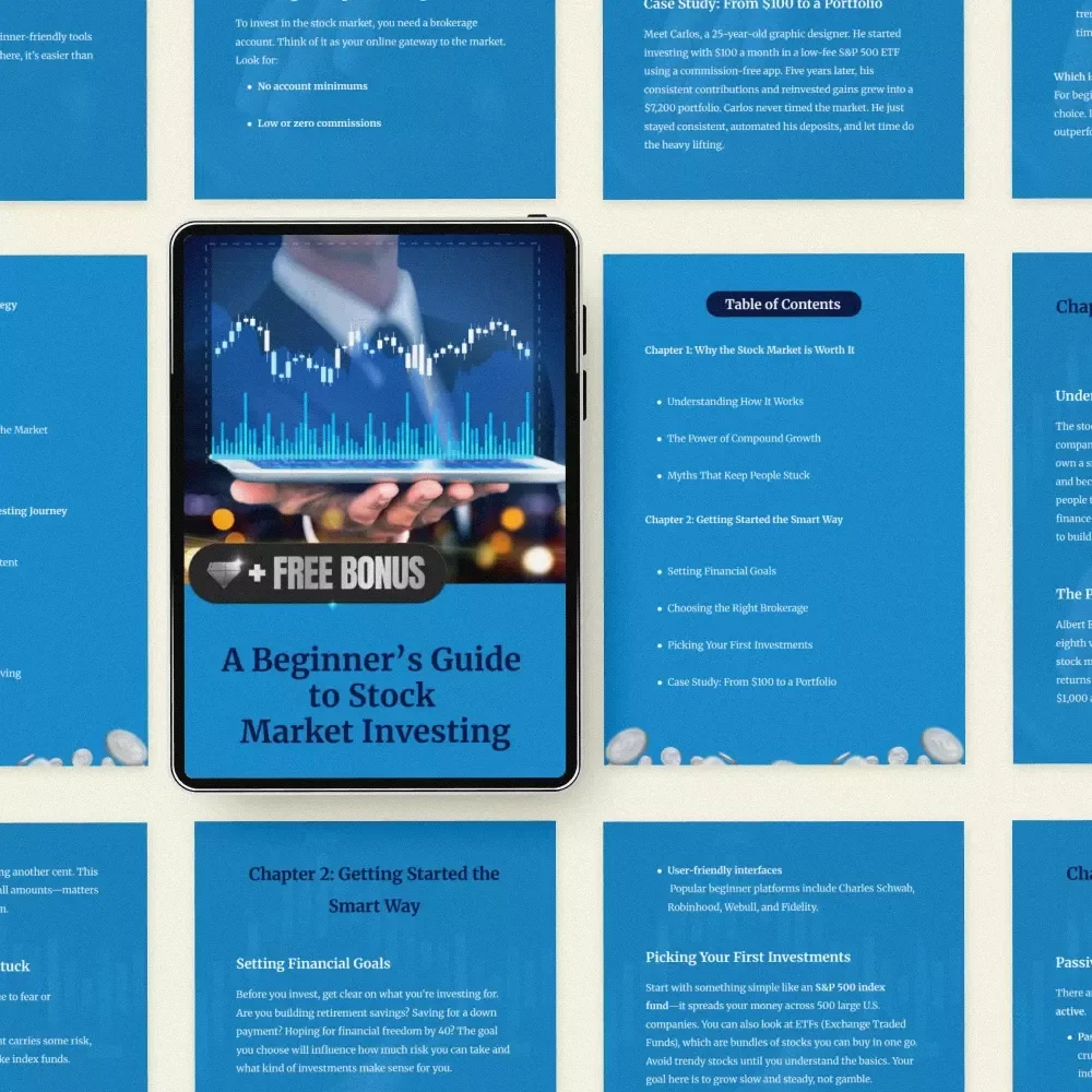 A Beginner’s Guide to Stock Market Investing: A Simple, Actionable eBook to Help You Get Started