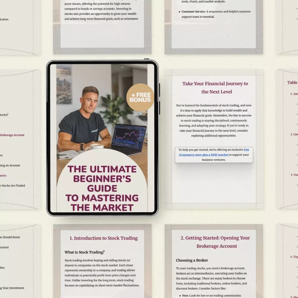 The Ultimate Beginner’s Guide to Mastering the Market: Learn How to Trade Stocks Like a Pro