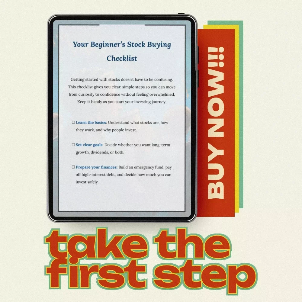 Your Beginner’s Stock Buying Checklist – A Step-by-Step Guide for First-Time Investors