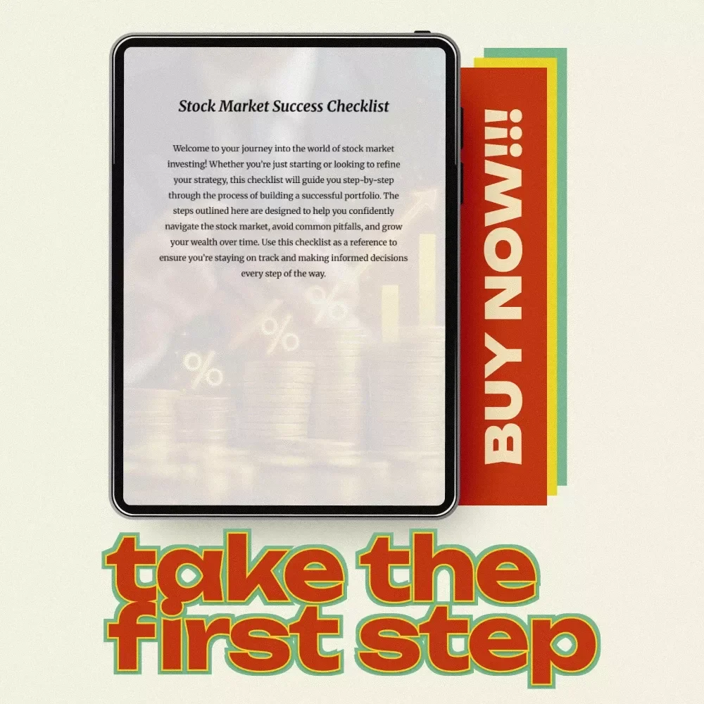 Stock Market Success Checklist: Your Step-by-Step Guide to Navigating the Stock Market