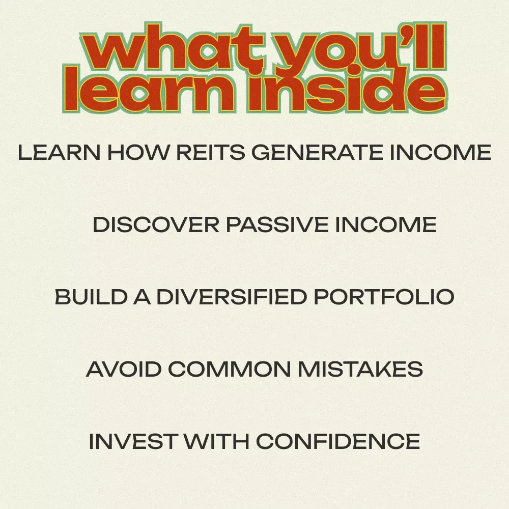 A Beginner's Guide to REIT Investing: The Ultimate eBook to Start Earning from Real Estate Investment