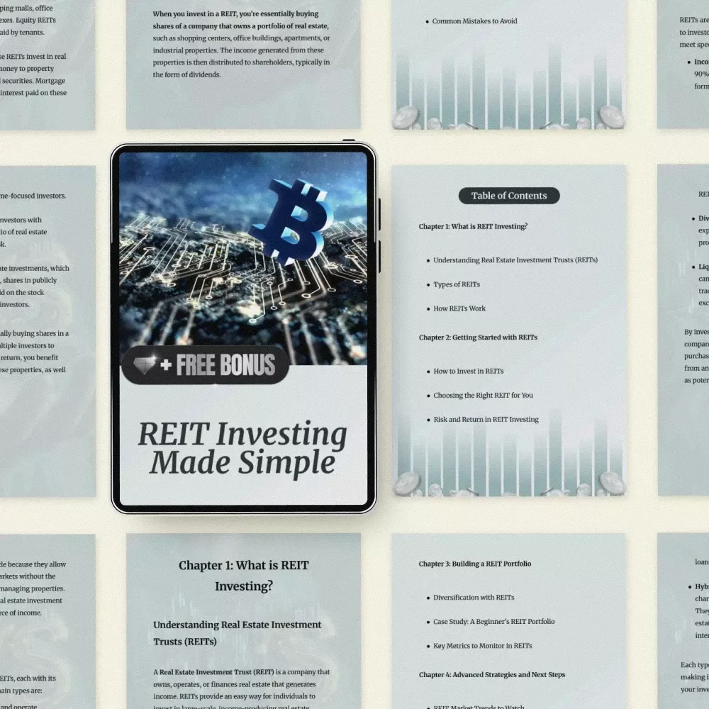 REIT Investing Made Simple: A Step-by-Step Guide to Building Wealth with Real Estate Investment Trusts