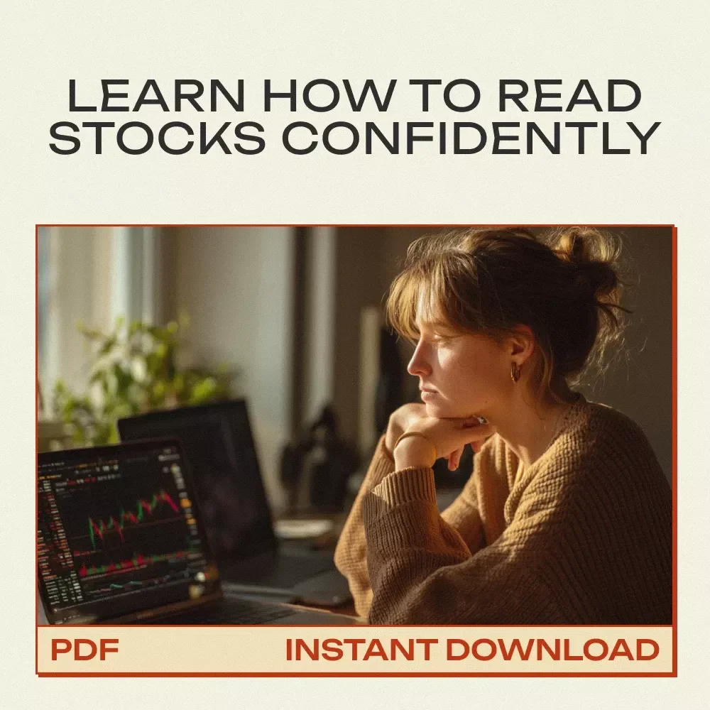 Mastering the Skill of Reading Stocks – A Beginner-Friendly eBook Guide on how to read stocks, Stock Charts, Quotes & Key Metrics for Smart Investing