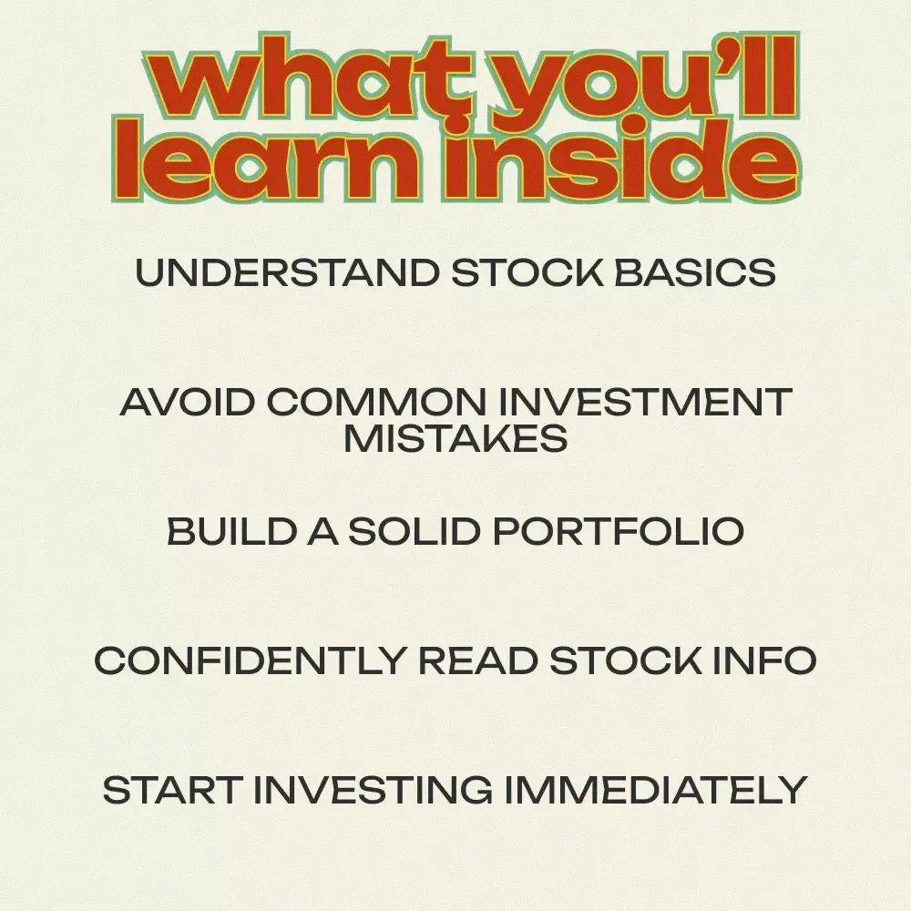 The Beginner’s Guide to Smart Investing: Stocks for Beginners eBook